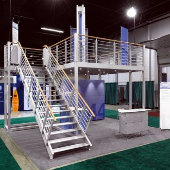 Leitner 12 Double Decker exhibition stands